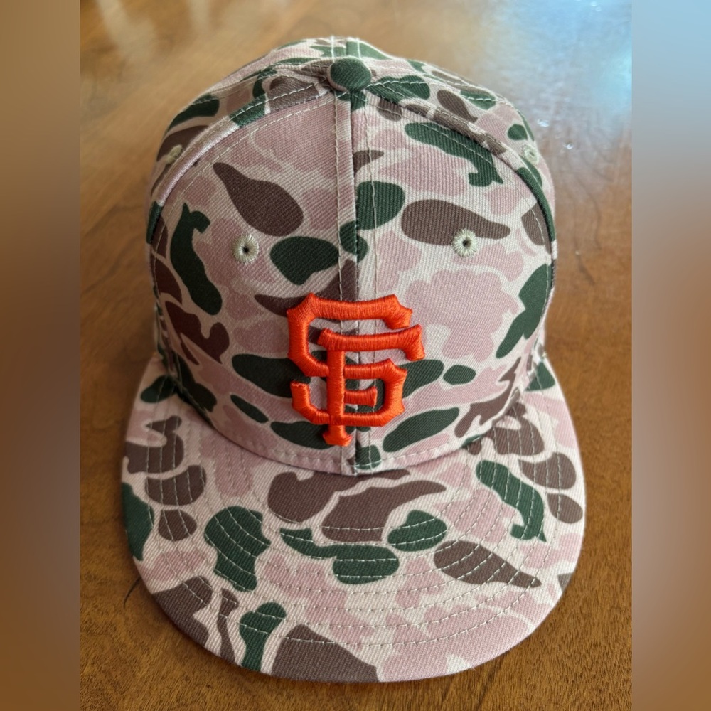 New Era San Francisco Giants camouflage baseball cap.